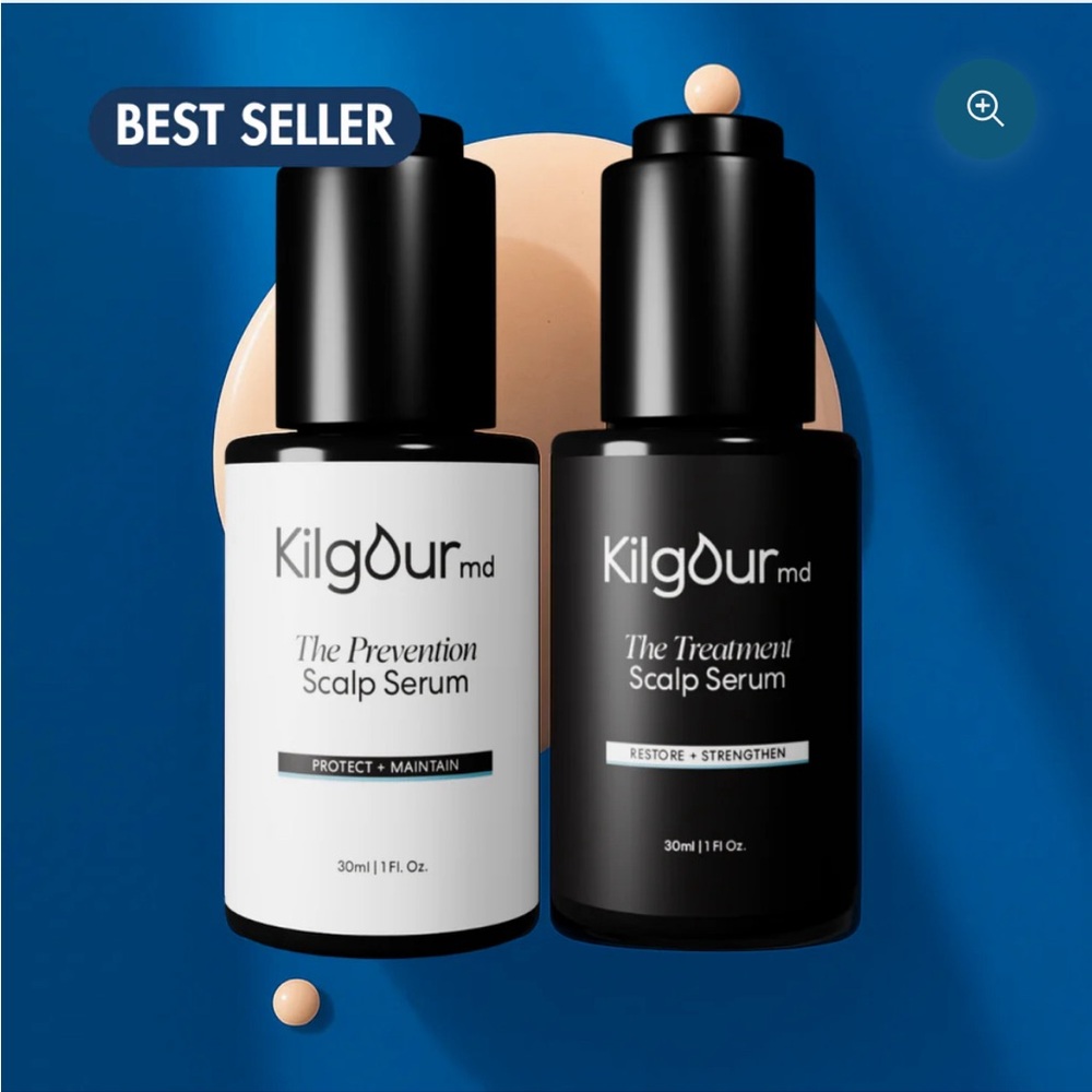 Scalp Serum Set - Black and White